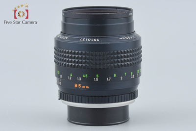 【中古】MINOLTA ミノルタ MC ROKKOR 85mm f/1.7