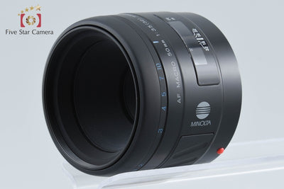 【中古】MINOLTA ミノルタ AF MACRO 50mm f/3.5 New