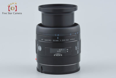 【中古】MINOLTA ミノルタ AF MACRO 50mm f/3.5 New
