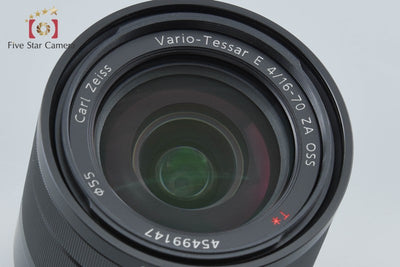 【中古】SONY ソニー Carl Zeiss Vario-Tessar T* E 16-70mm f/4 ZA OSS SEL1670Z