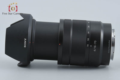【中古】SONY ソニー Carl Zeiss Vario-Tessar T* E 16-70mm f/4 ZA OSS SEL1670Z