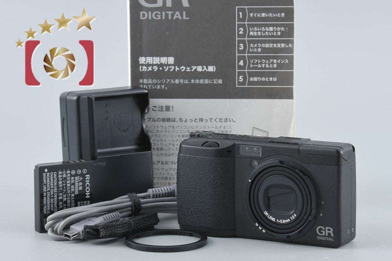 【中古】RICOH リコー GR DIGITAL コンパクトデジタルカメラ シャッター回数僅少