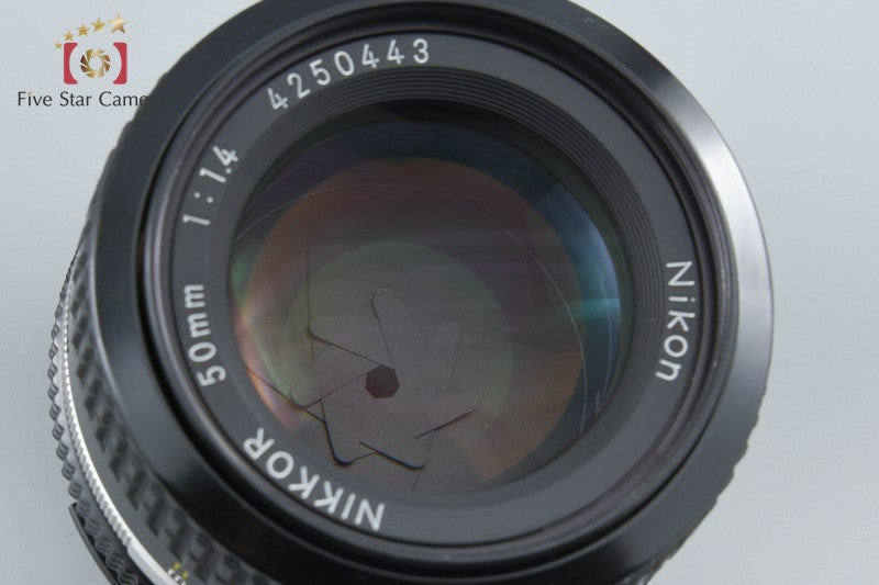 中古】Nikon ニコン Ai NIKKOR 50mm f/1.4 – Five Star Camera