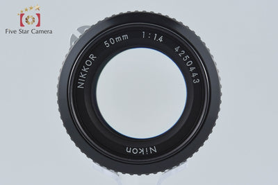 【中古】Nikon ニコン Ai NIKKOR 50mm f/1.4