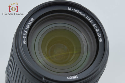 【中古】Nikon ニコン AF-S DX NIKKOR 18-140mm f/3.5-5.6 G ED VR