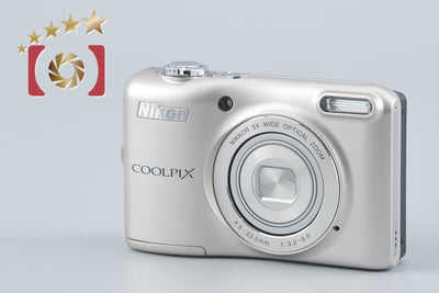 【中古】Nikon ニコン COOLPIX L28 シルバー コンパクトデジタルカメラ
