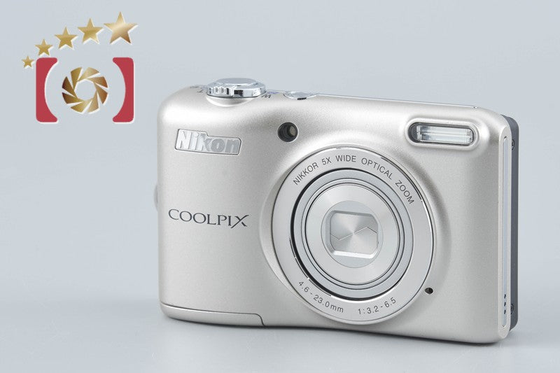 【中古】Nikon ニコン COOLPIX L28 シルバー コンパクトデジタルカメラ