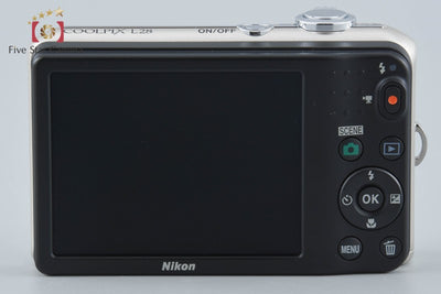 【中古】Nikon ニコン COOLPIX L28 シルバー コンパクトデジタルカメラ