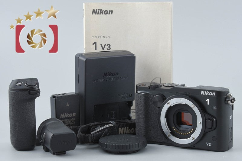 【中古】Nikon ニコン 1 V3 ブラック + DF-N1000 電子ビューファインダー