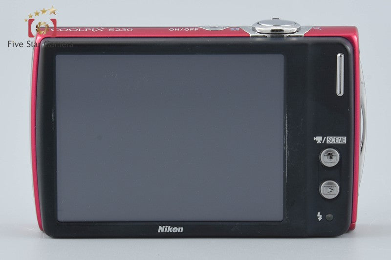 中古】Nikon ニコン COOLPIX S230 ローズレッド コンパクトデジタル