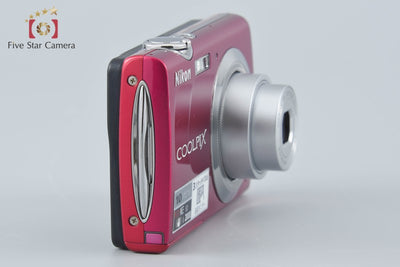【中古】Nikon ニコン COOLPIX S230 ローズレッド コンパクトデジタルカメラ