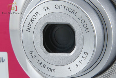 【中古】Nikon ニコン COOLPIX S230 ローズレッド コンパクトデジタルカメラ