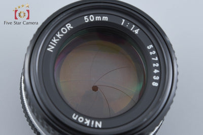 【中古】Nikon ニコン Ai-S NIKKOR 50mm f/1.4