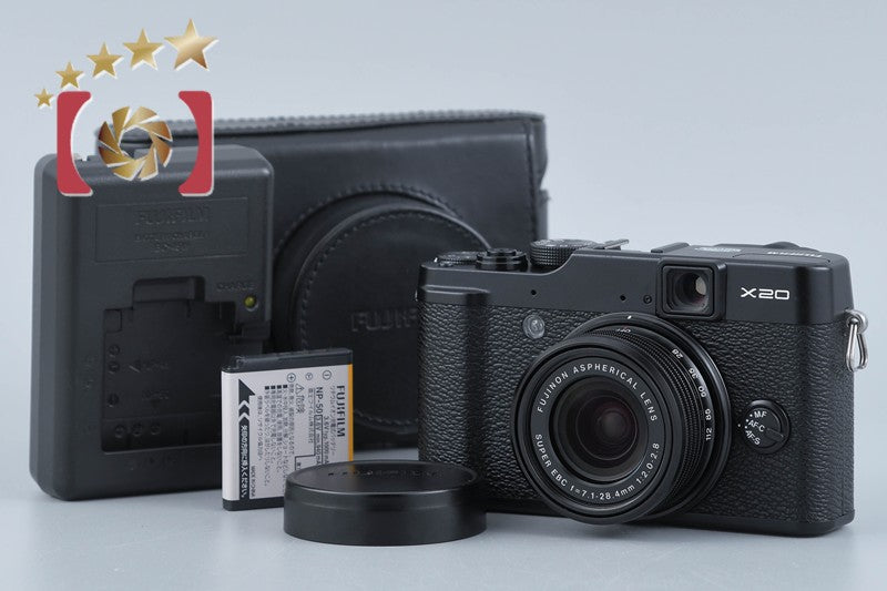【中古】FUJIFILM 富士フイルム X20 ブラック コンパクトデジタルカメラ