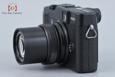 【中古】FUJIFILM 富士フイルム X20 ブラック コンパクトデジタルカメラ