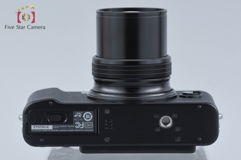 中古】FUJIFILM 富士フイルム X20 ブラック コンパクトデジタルカメラ