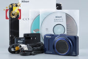 【中古】Nikon ニコン COOLPIX S9300 ネイビーブルー コンパクトデジタルカメラ 元箱付き