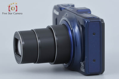 【中古】Nikon ニコン COOLPIX S9300 ネイビーブルー コンパクトデジタルカメラ 元箱付き