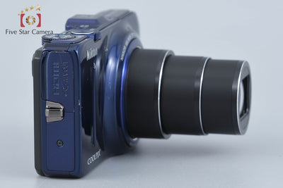 【中古】Nikon ニコン COOLPIX S9300 ネイビーブルー コンパクトデジタルカメラ 元箱付き