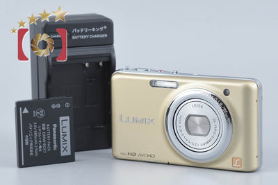 【中古】Panasonic パナソニック LUMIX DMC-FX77 レオパードゴールド コンパクトデジタルカメラ