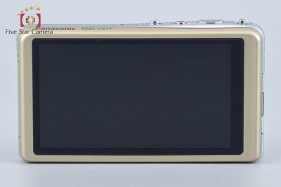 【中古】Panasonic パナソニック LUMIX DMC-FX77 レオパードゴールド コンパクトデジタルカメラ