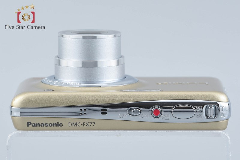 中古】Panasonic パナソニック LUMIX DMC-FX77 レオパードゴールド