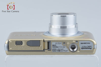 【中古】Panasonic パナソニック LUMIX DMC-FX77 レオパードゴールド コンパクトデジタルカメラ
