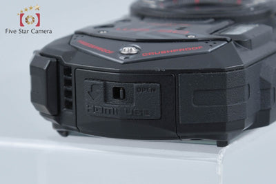 【中古】RICOH リコー PENTAX ペンタックス WG-30 ブラック 防水アクションカメラ