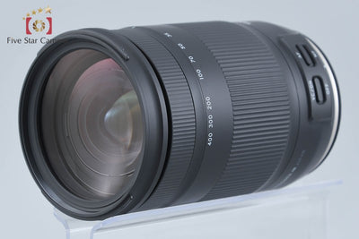 【中古】TAMRON タムロン B028 18-400mm f/3.5-6.3 Di II VC HLD キヤノン用 元箱付き