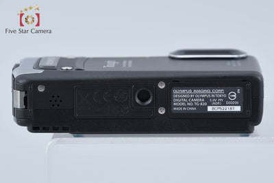 【中古】OLYMPUS オリンパス TOUGH TG-820 ブラック 防水デジタルカメラ シャッター回数僅少 元箱付き