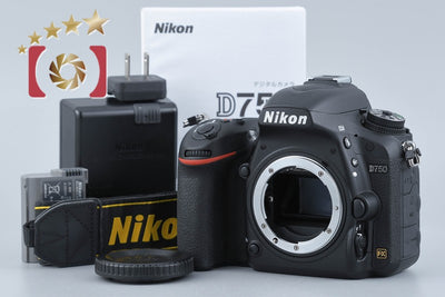 【中古】Nikon ニコン D750 デジタル一眼レフカメラ シャッター回数僅少