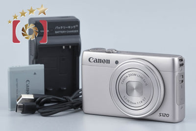 【中古】Canon キヤノン PowerShot S120 シルバー コンパクトデジタルカメラ
