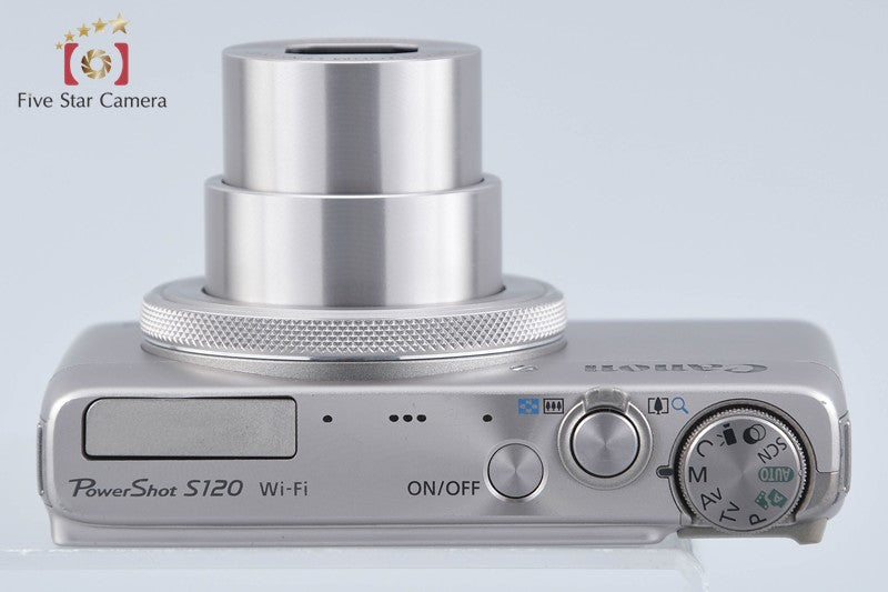 中古】Canon キヤノン PowerShot S120 シルバー コンパクトデジタル