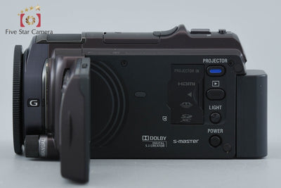 【中古】SONY ソニー ハンディカム HDR-PJ630V ブラウン デジタルビデオカメラ 元箱付き