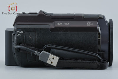 【中古】SONY ソニー ハンディカム HDR-PJ630V ブラウン デジタルビデオカメラ 元箱付き