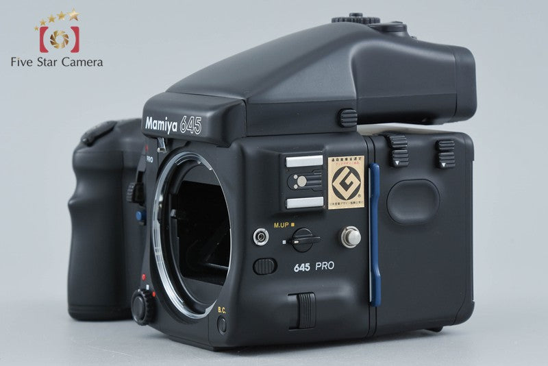 中古】Mamiya マミヤ 645 PRO 中判フィルムカメラ – Five Star Camera