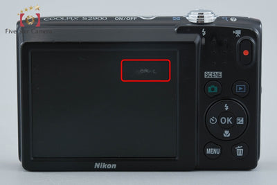 【中古】Nikon ニコン COOLPIX S2900 レッド コンパクトデジタルカメラ