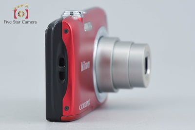 【中古】Nikon ニコン COOLPIX S2900 レッド コンパクトデジタルカメラ