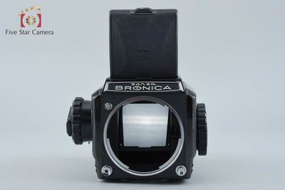 【中古】ZENZA BRONICA ゼンザブロニカ S2 後期 ブラック + Nikon NIKKOR-P 75mm f/2.8