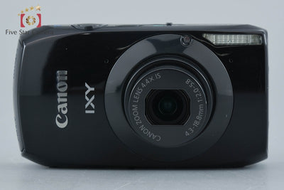 【中古】Canon キヤノン IXY 32S ブラック コンパクトデジタルカメラ 元箱付き