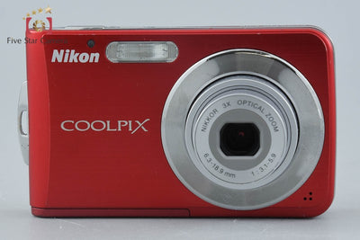 【中古】Nikon ニコン COOLPIX S210 レッド コンパクトデジタルカメラ