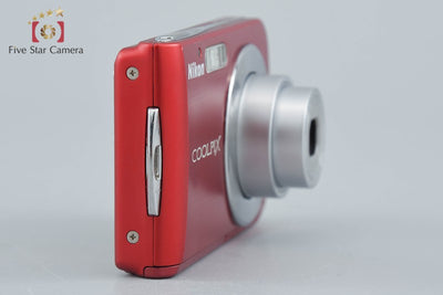 【中古】Nikon ニコン COOLPIX S210 レッド コンパクトデジタルカメラ