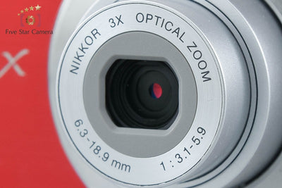 【中古】Nikon ニコン COOLPIX S210 レッド コンパクトデジタルカメラ
