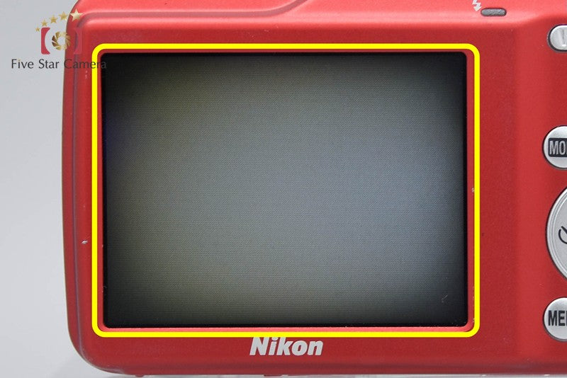 中古】Nikon ニコン COOLPIX S210 レッド コンパクトデジタルカメラ
