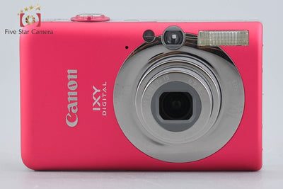 【中古】Canon キヤノン IXY Digital 110 IS レッド コンパクトデジタルカメラ 元箱付き
