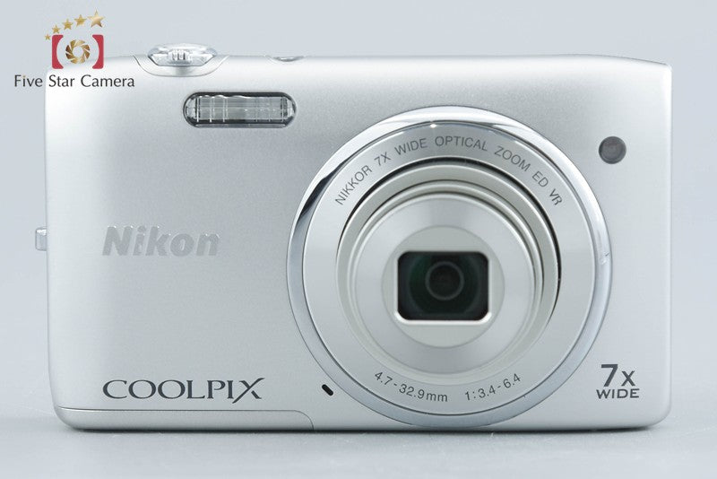 中古】Nikon ニコン COOLPIX S3500 クリスタルシルバー コンパクト