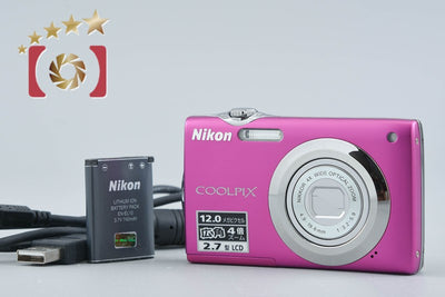 【中古】Nikon ニコン COOLPIX S3000 ビビッドピンク コンパクトデジタルカメラ