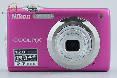 【中古】Nikon ニコン COOLPIX S3000 ビビッドピンク コンパクトデジタルカメラ