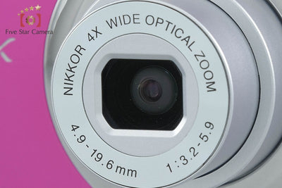【中古】Nikon ニコン COOLPIX S3000 ビビッドピンク コンパクトデジタルカメラ