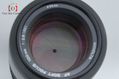【中古】MINOLTA ミノルタ AF SOFT FOCUS 100mm f/2.8